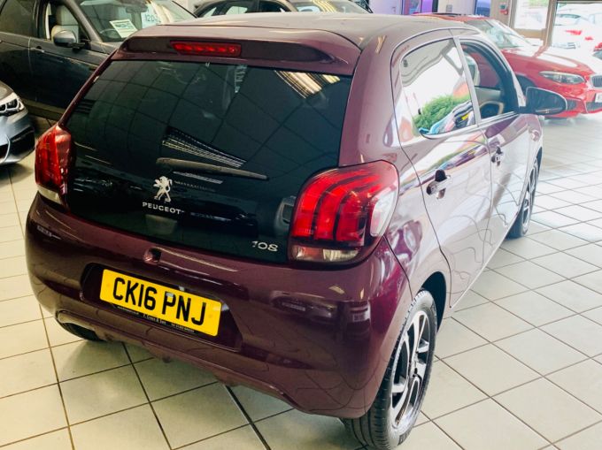 PEUGEOT 108 PURETECH ALLURE - 5052 - 6